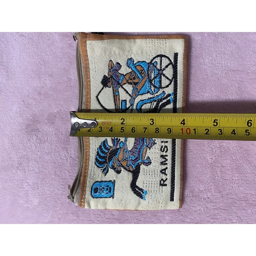 Egypt Pharaoh Ramsis Cosmetic,Coin,Money,Jewelry Zipper Bag 6